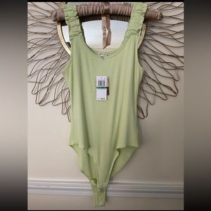 Lime green bodysuit